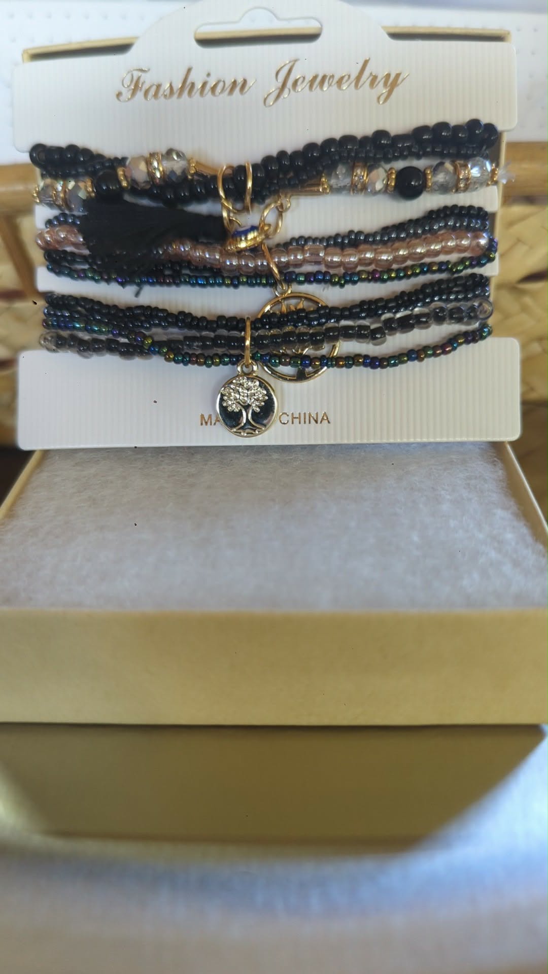 Bohemian Ethnic Style Colored Rice Bead Bracelet Jewelry
