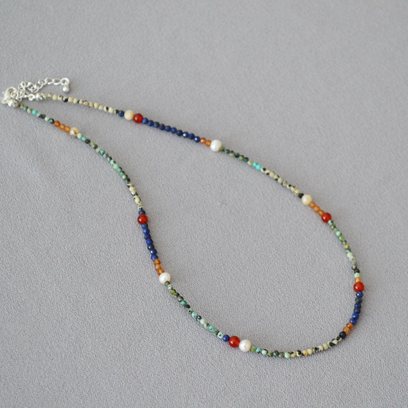 Versatile French-style Vintage Freshwater Pearl Necklace
