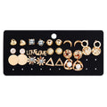Fashion Flower Rhinestone Earrings Set