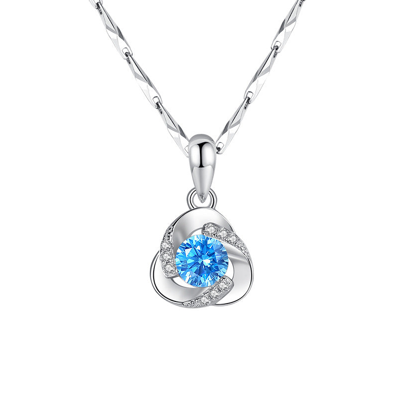 Fujian and Guangdong jewelry sterling silver necklace