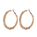 Big Round Hoop Earrings Women'S Fashion