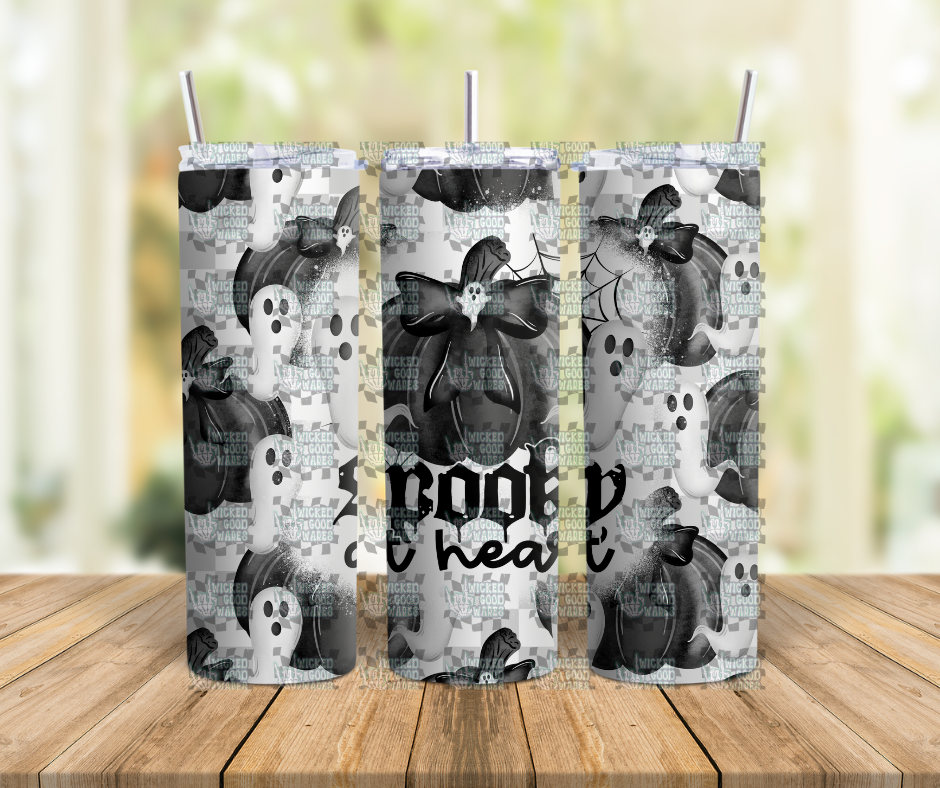 Spooky At Heart Tumbler
