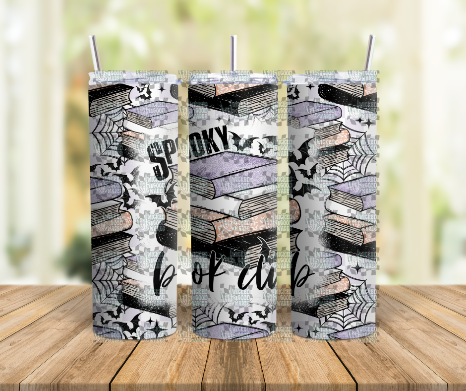 Spooky Book Club Tumbler