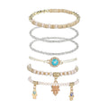 Accessories Eyes Palm Love Heart Beaded Jewelry