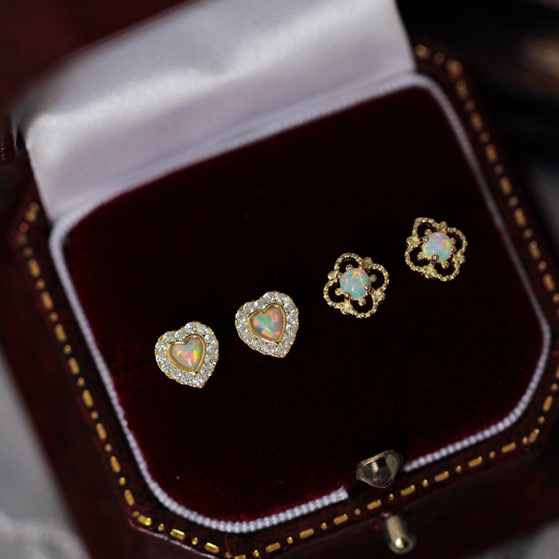 Silver All Over Sterling Silver Gold Plated Earrings