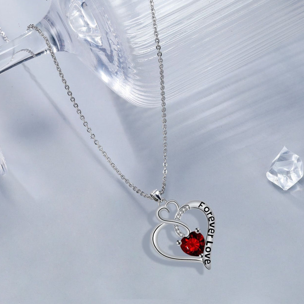 Heart-to-heart Necklace For Women Clavicle Chain Jewelry