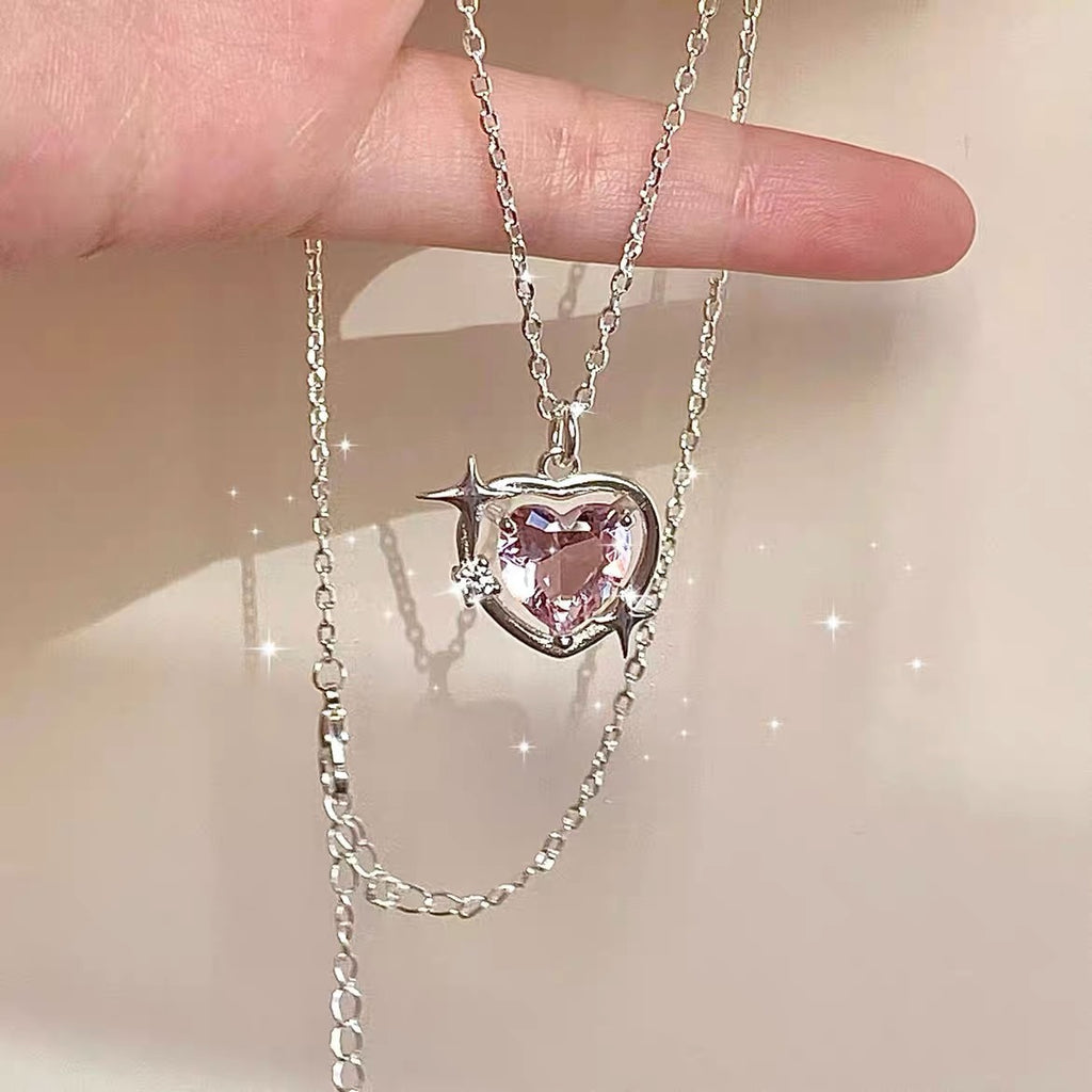 Light-luxury Versatile Clavicle Necklace With A Pendant