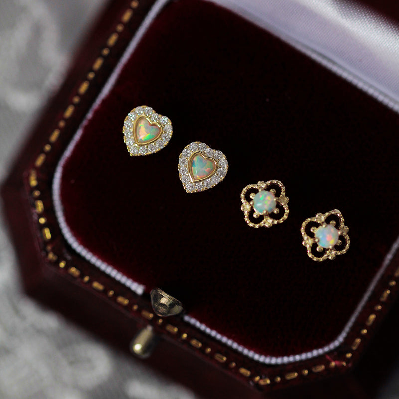 Silver All Over Sterling Silver Gold Plated Earrings