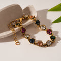 French Retro Colorful Elegant Jewelry For Women