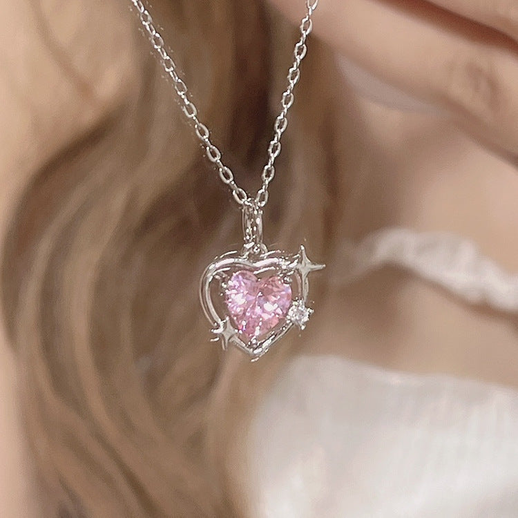 Light-luxury Versatile Clavicle Necklace With A Pendant