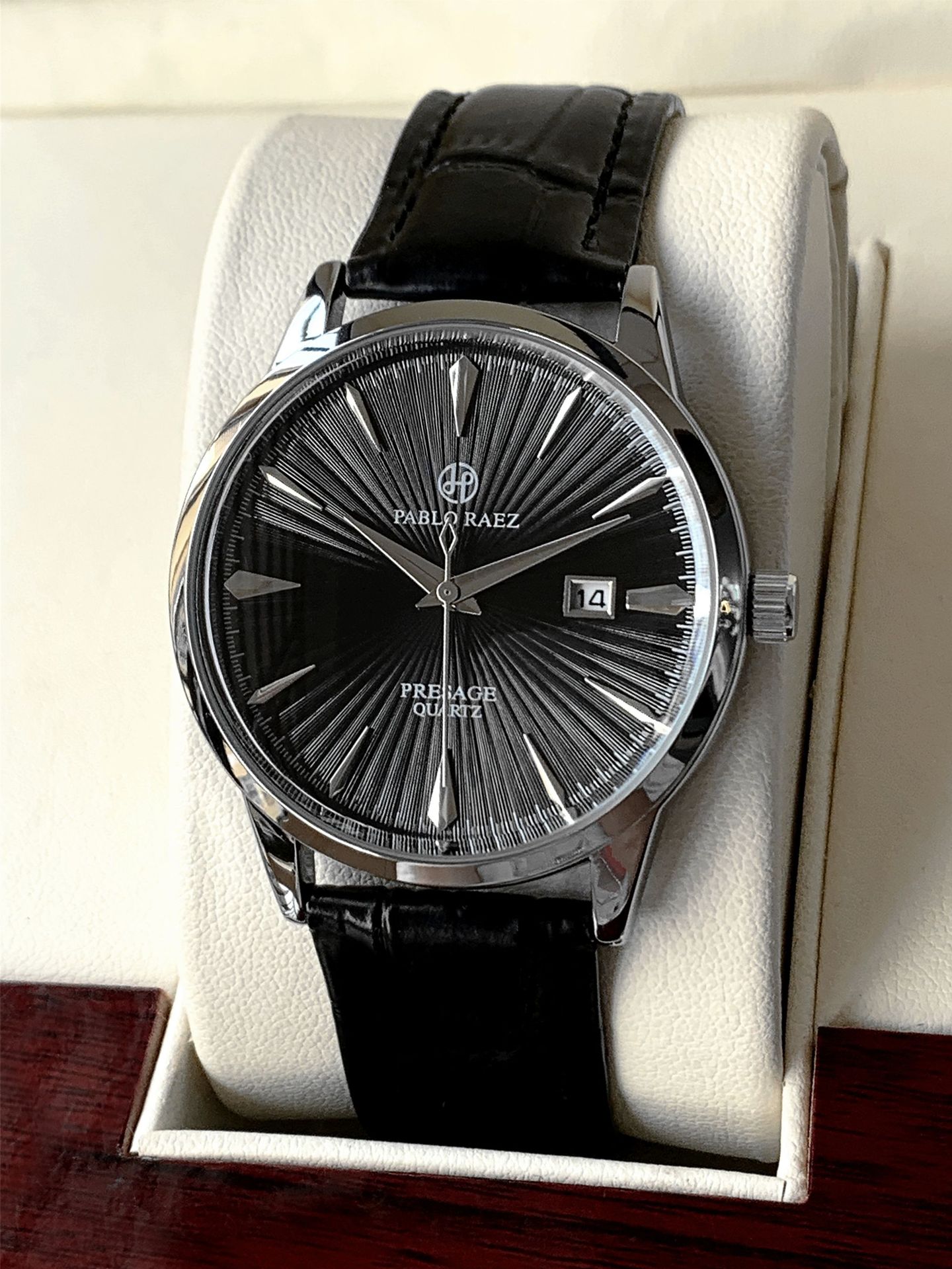 Mens Multifunctional Waterproof Automatic Quartz Business Watch