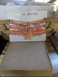 Bohemian Ethnic Style Colored Rice Bead Bracelet Jewelry