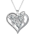 Fashion Simple Jewelry Flower Butterfly Necklace For Women